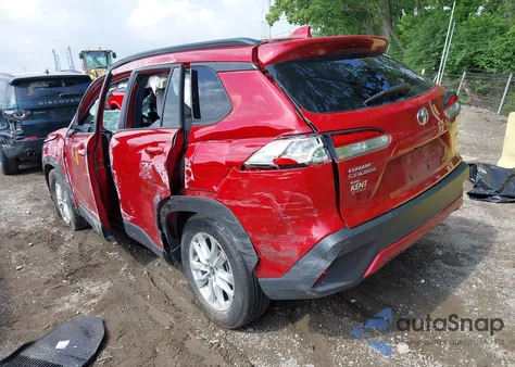 2024 Toyota Corolla Cross Le from USA, damaged, VIN 7MUBAABG6RV100982